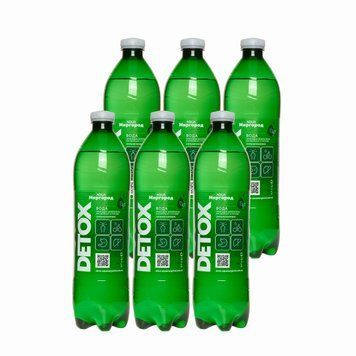 Вода мінеральна DETOX 0.7 л (упаковка) DETOX фото