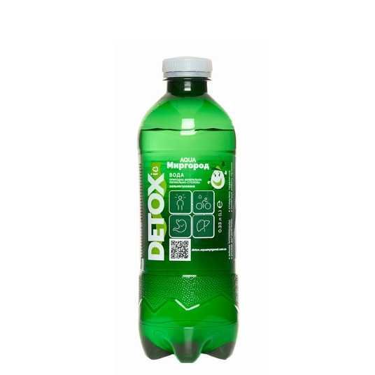 Вода минеральная DETOXic 0.33 л AQUA Миргород - купить воду DETOX