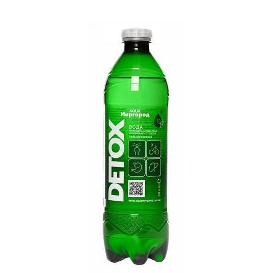 Вода мінеральна DETOX 0.5 л AQUA Миргород - купити воду DETOX в