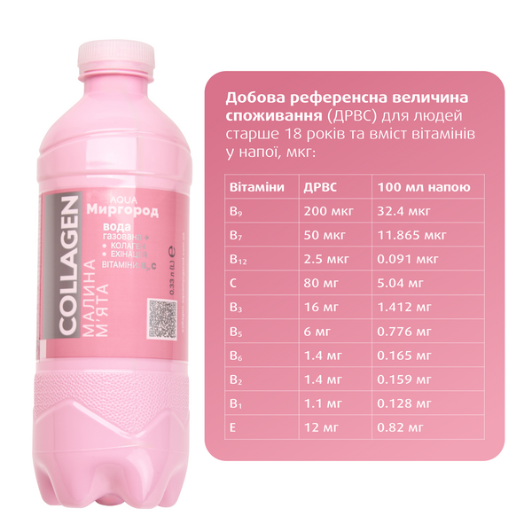 Витаминизированный напиток COLLAGEN 0.33 л COLLAGEN фото