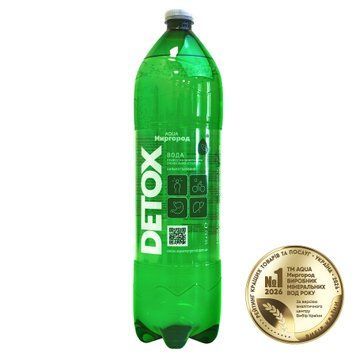 Вода мінеральна DETOX 1.5 л DETOX фото